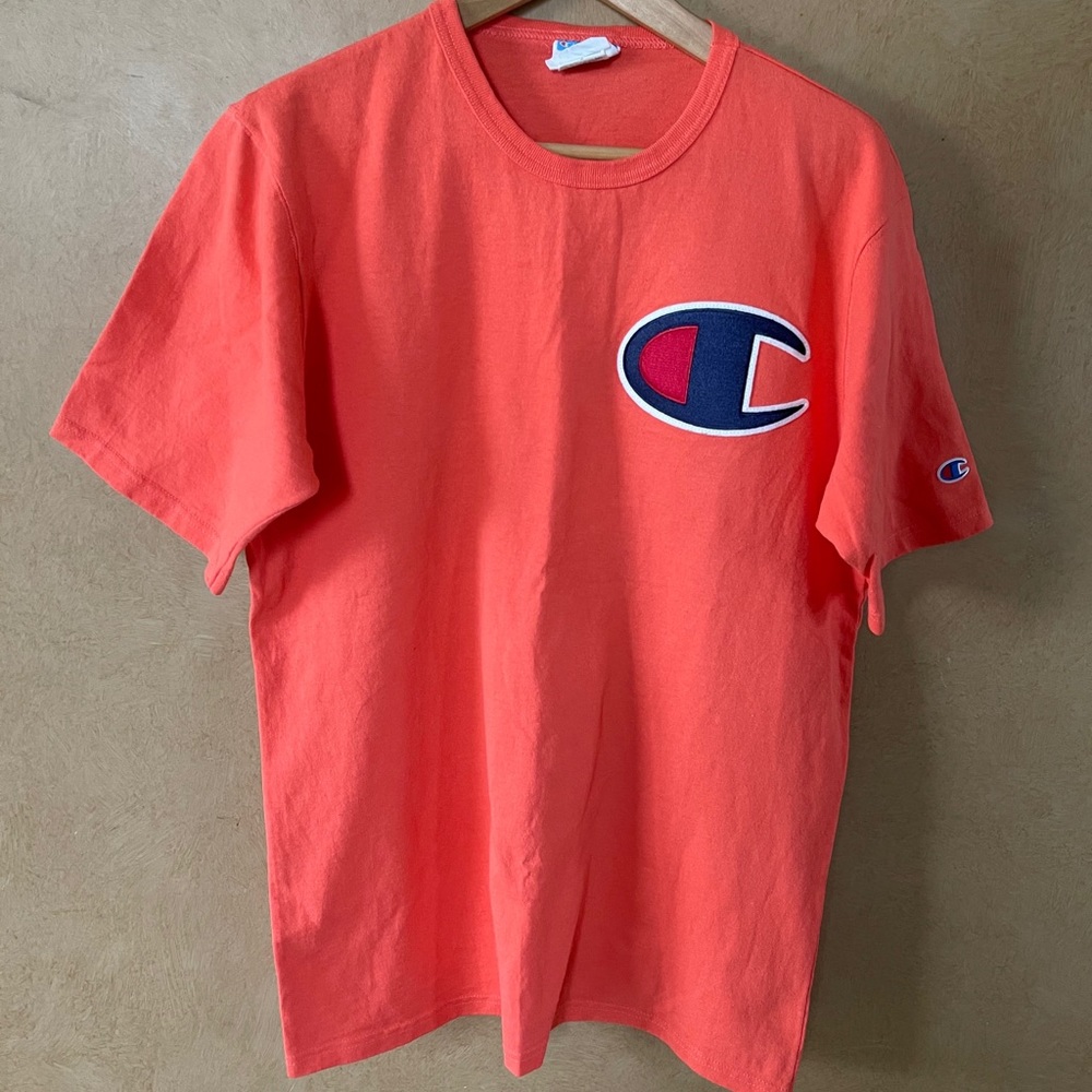 Coral champion shirt